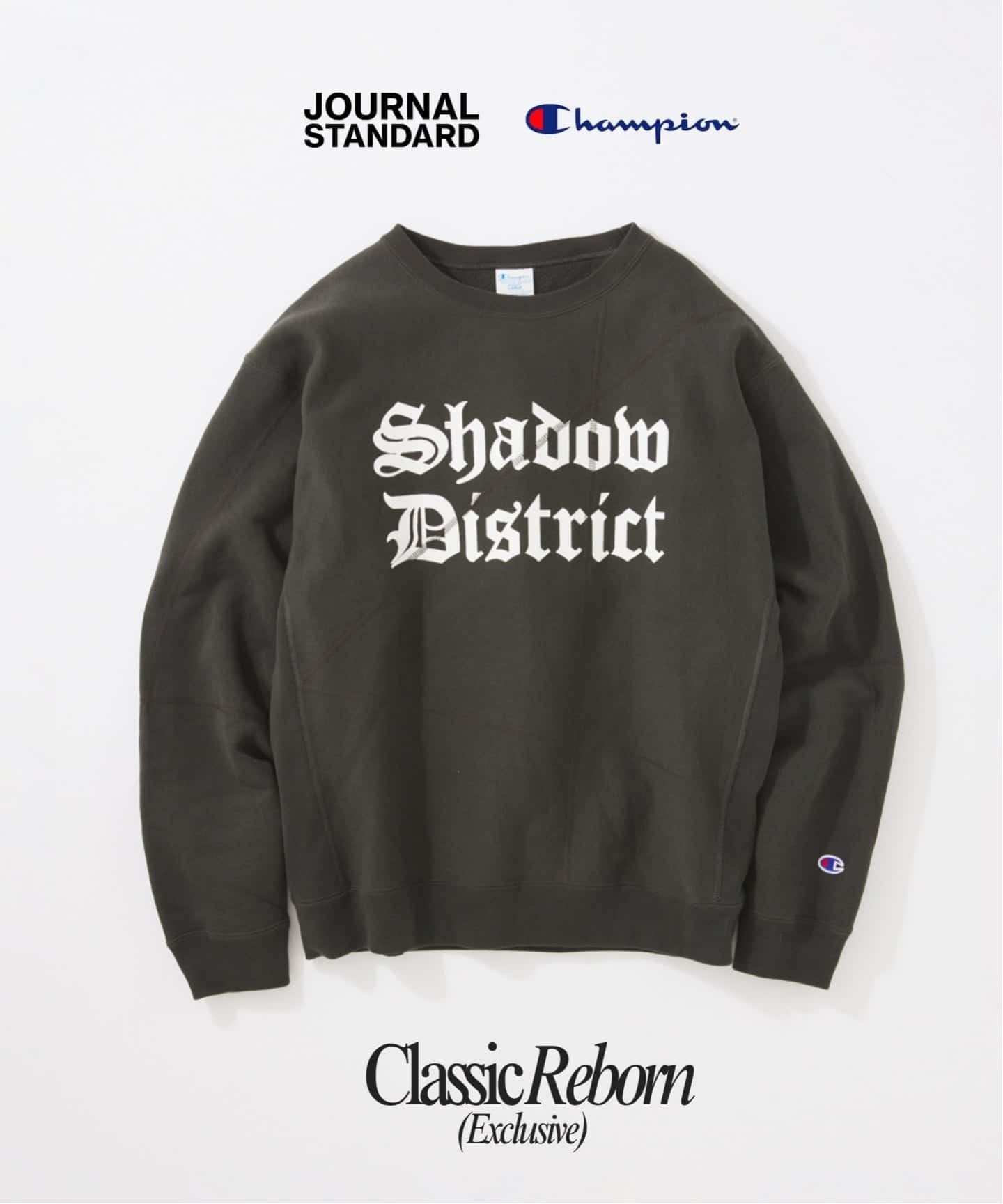 Champion for JOURNAL STANDARD）ステッチを走らせた新たなリバース