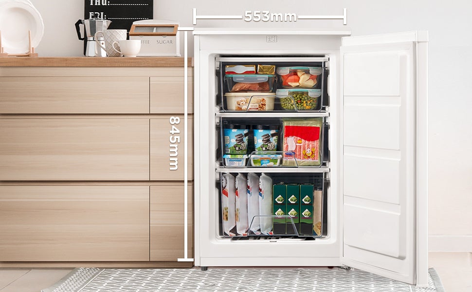 COMFEE'冷凍庫が新登場！「COMFEE' 86L前開き式冷凍庫」を、超人気