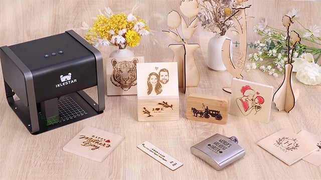 組み立て不要、自宅で手軽にDIY彫刻可能！5.5W高出力の小型レーザー