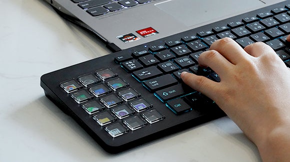 作業効率爆上げ！ショートカットキー搭載キーボード「KG689」 | 株式