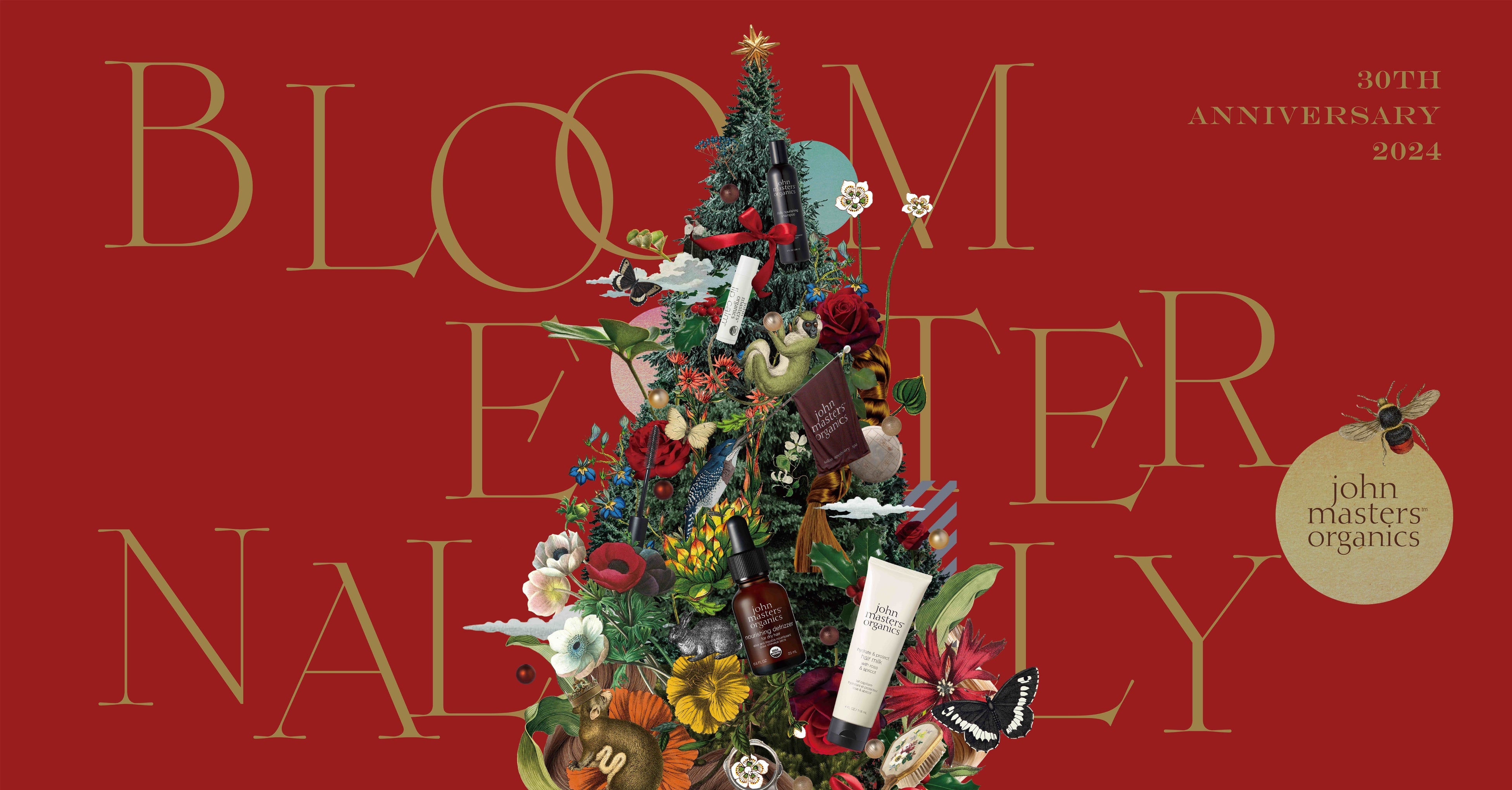 john masters organics】”ブランド初”創立30周年を祝う、アドベント