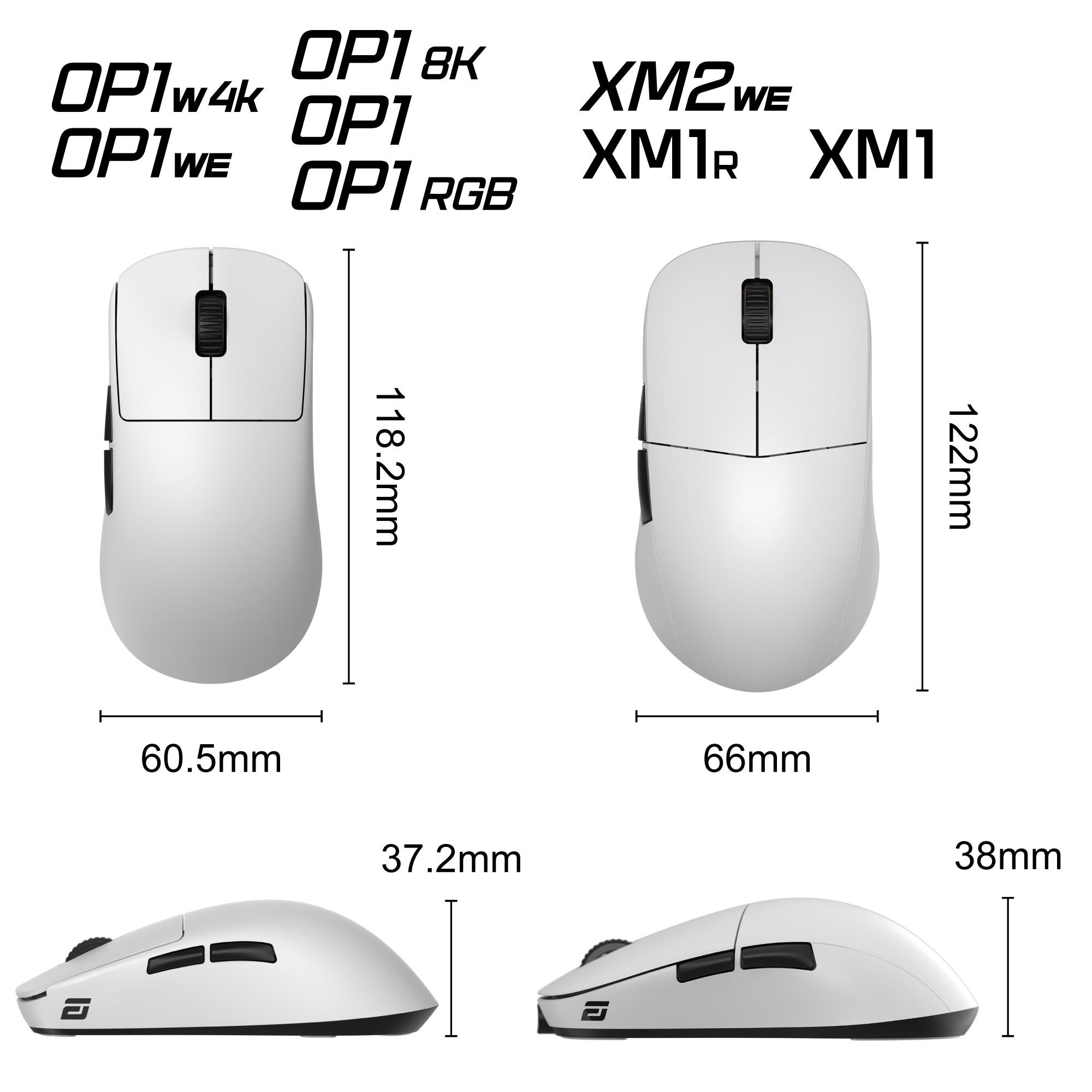 4Kポーリングレート対応のワイヤレスゲーミングマウス Endgame Gear