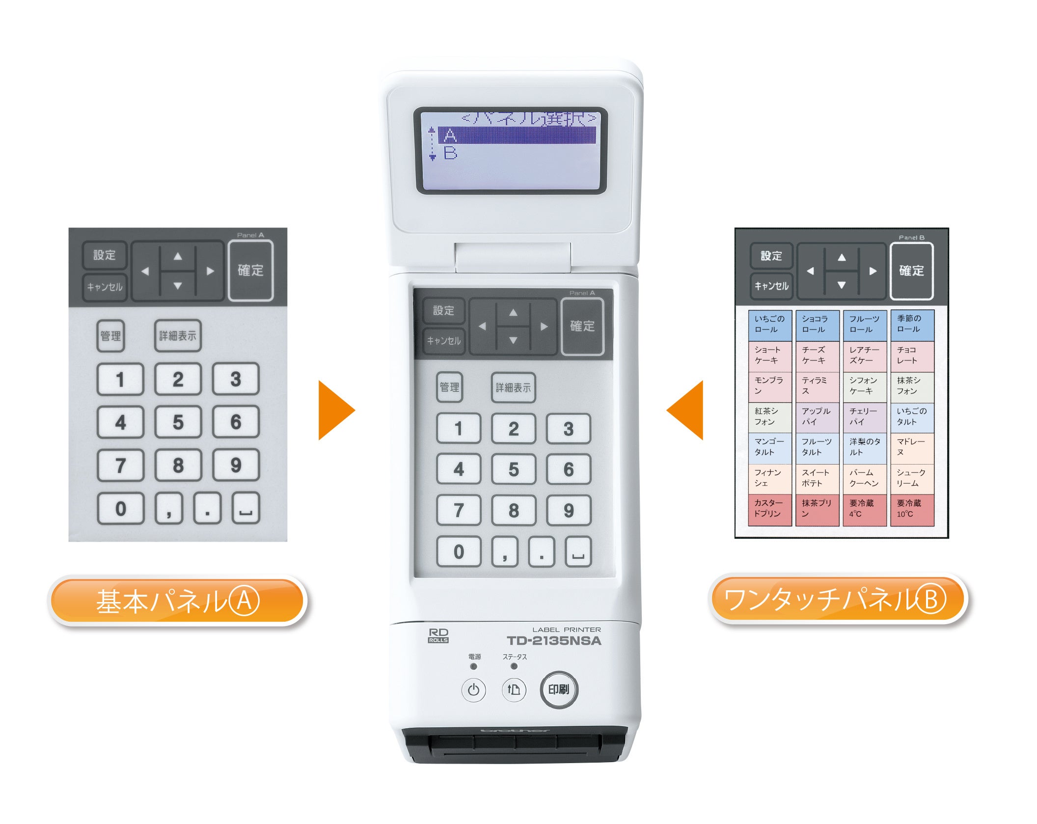 ブラザー、業務向け感熱ラベルプリンター「TD-2135NWBSA」など4機種新
