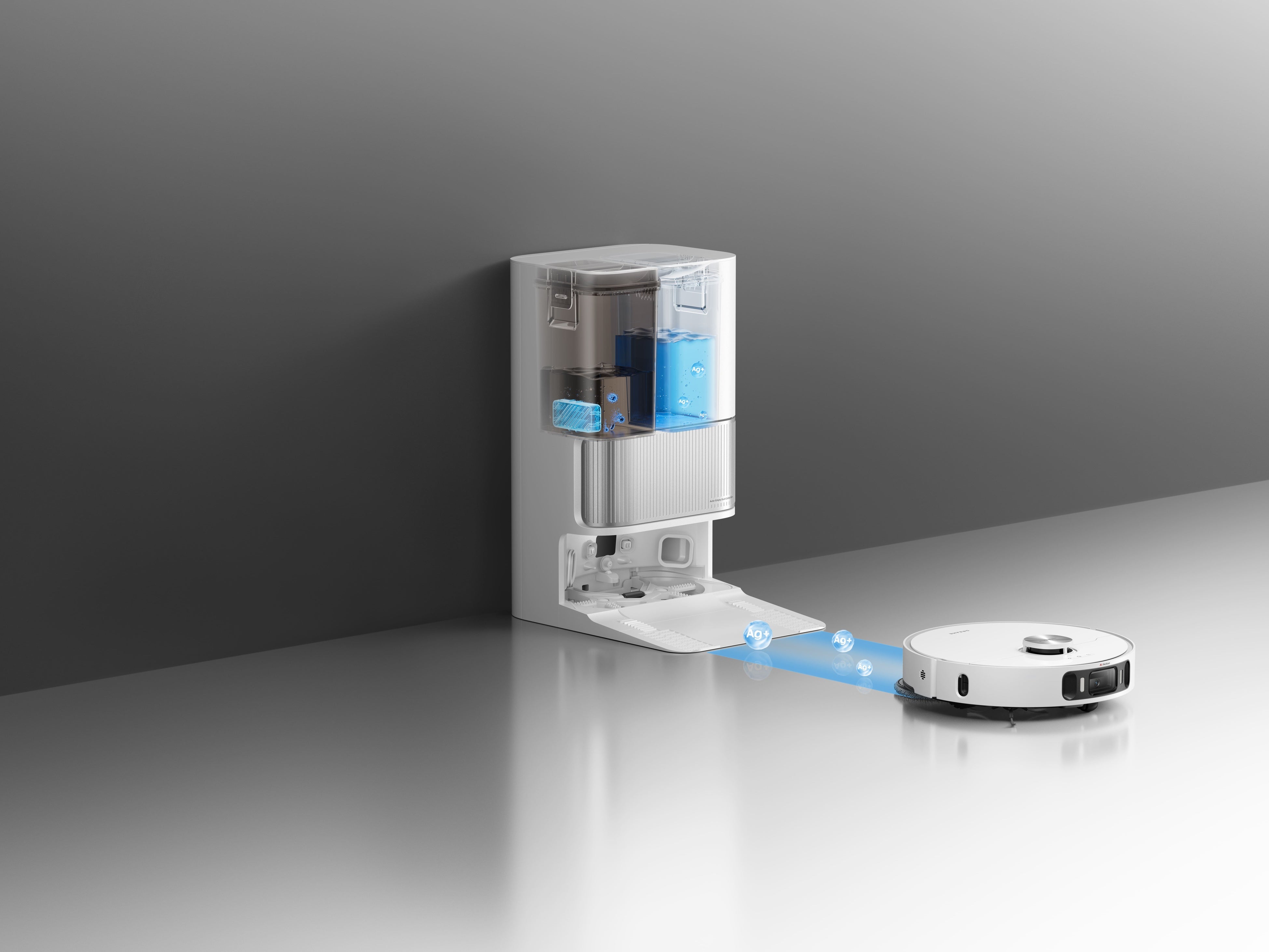 自動洗浄で手間要らず、業界最強クラスの吸引力も備えた