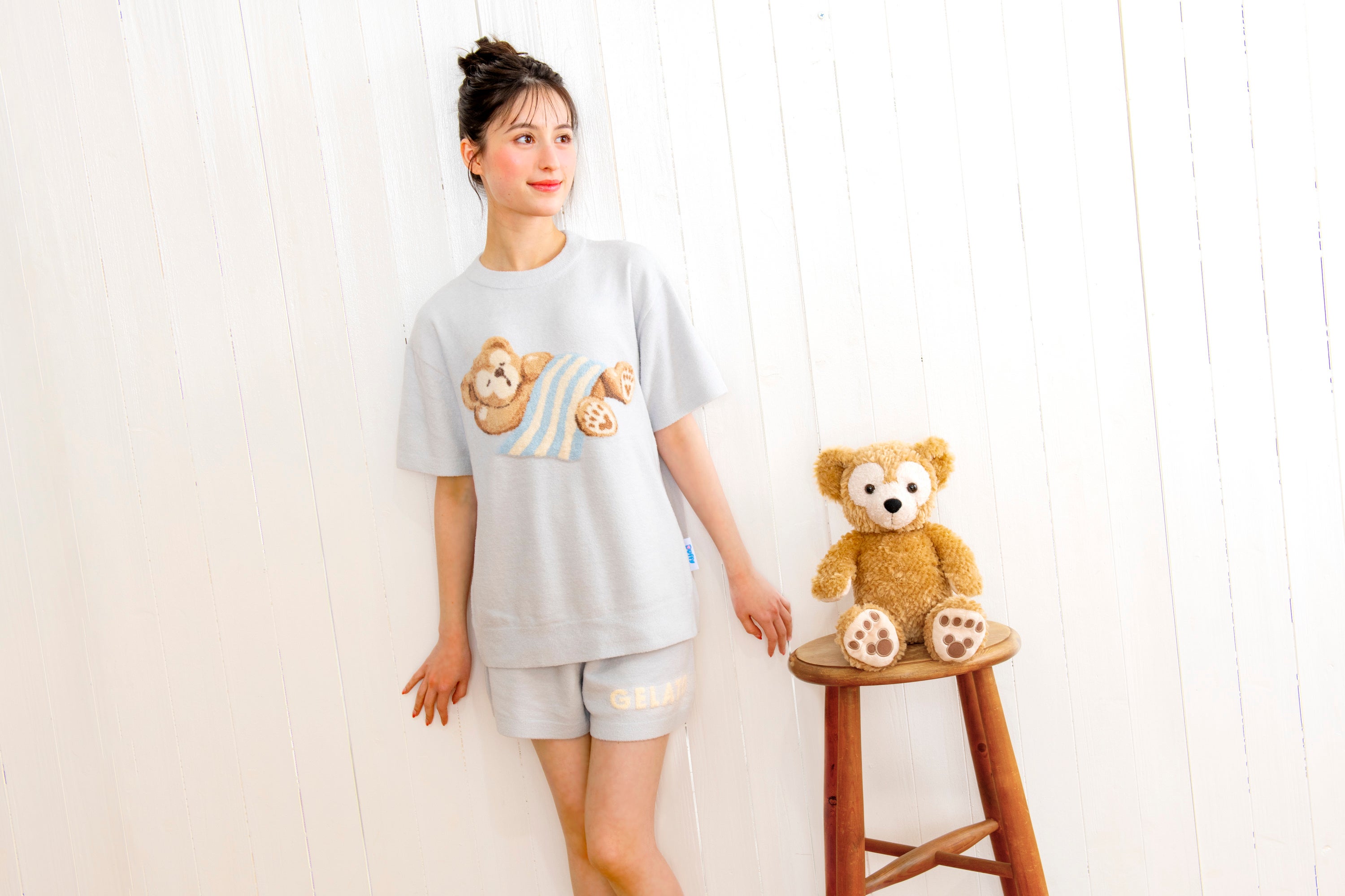 愛らしく寝ている“ダッフィー＆フレンズ”がデザインされた「gelato