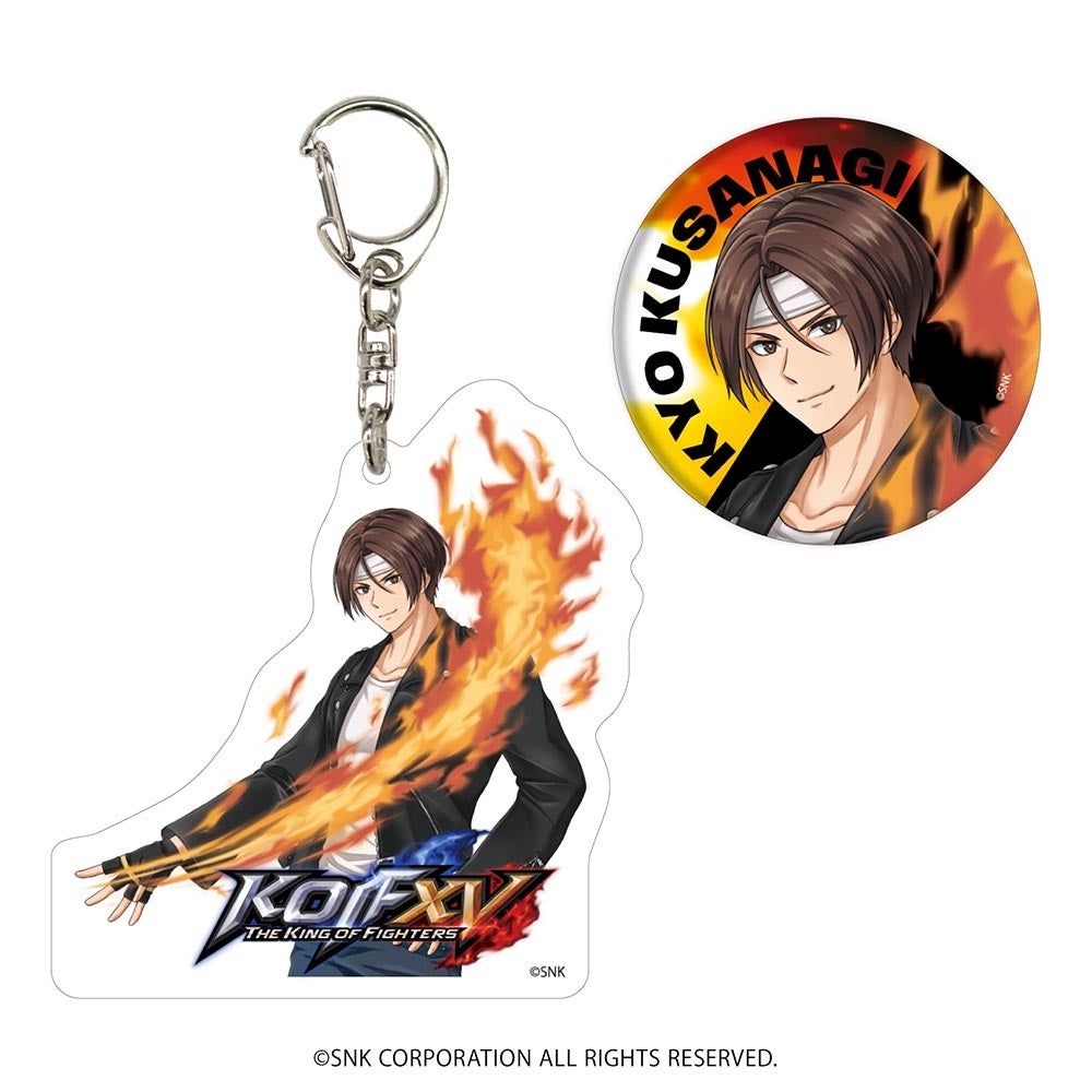 THE KING OF FIGHTERS XV』新作グッズが発売！ 2種類のイラストで「KOF