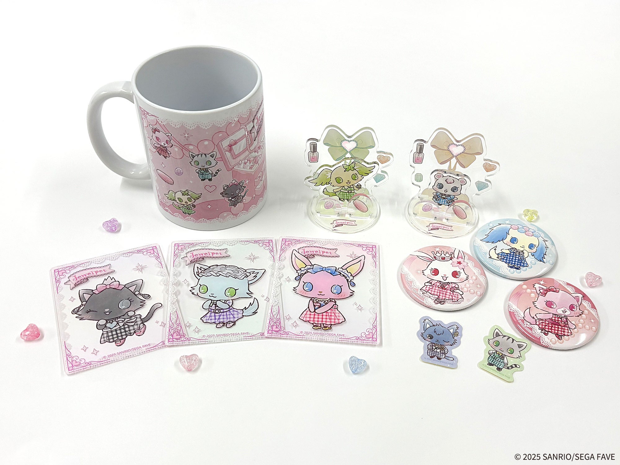 ジュエルペット』よりキュートな新作グッズが登場！ 新イラストの