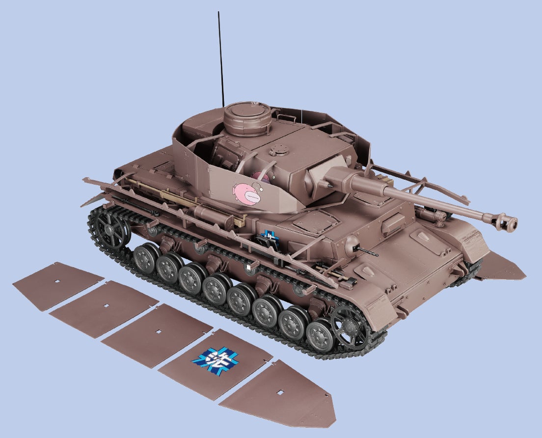 戦車模型道、始めます！】『週刊 ガールズ＆パンツァー Ⅳ号戦車H型(D