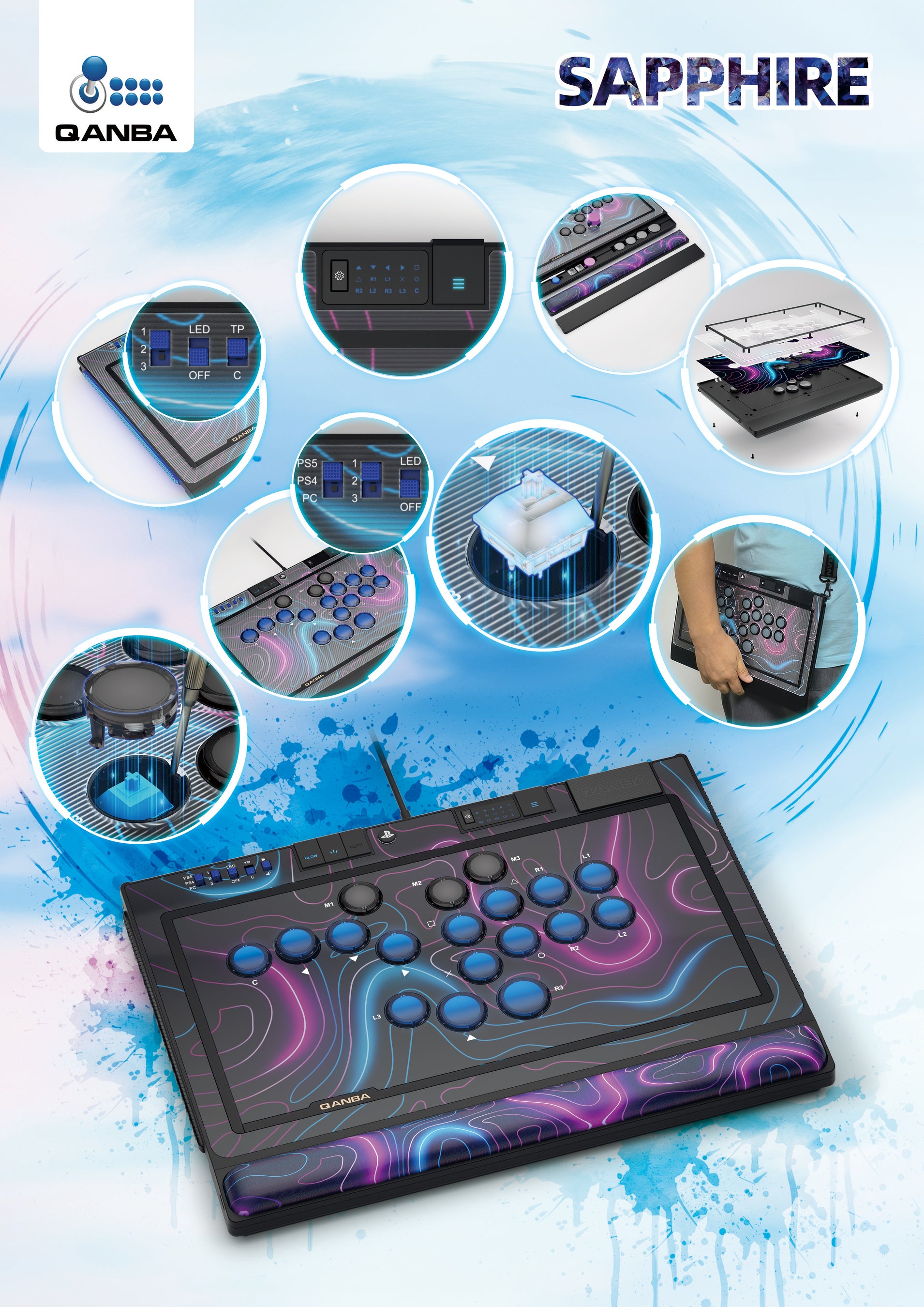 Qanba（クァンバ）、PlayStation®5 / PlayStation®4 / PC 正式対応