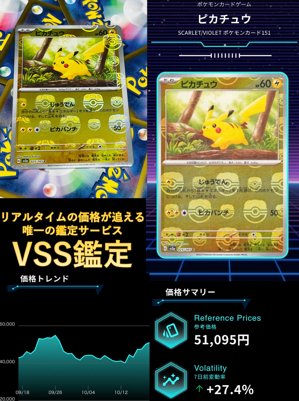 AI鑑定を活用したトレーディングカード鑑定サービス「VSS鑑定」が鑑定