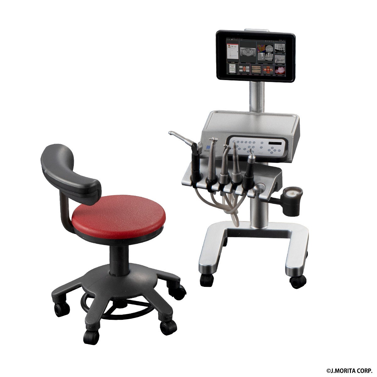 ガシャポン®の歯科医療機器ミニチュア第2弾！歯科チェア大手の株式