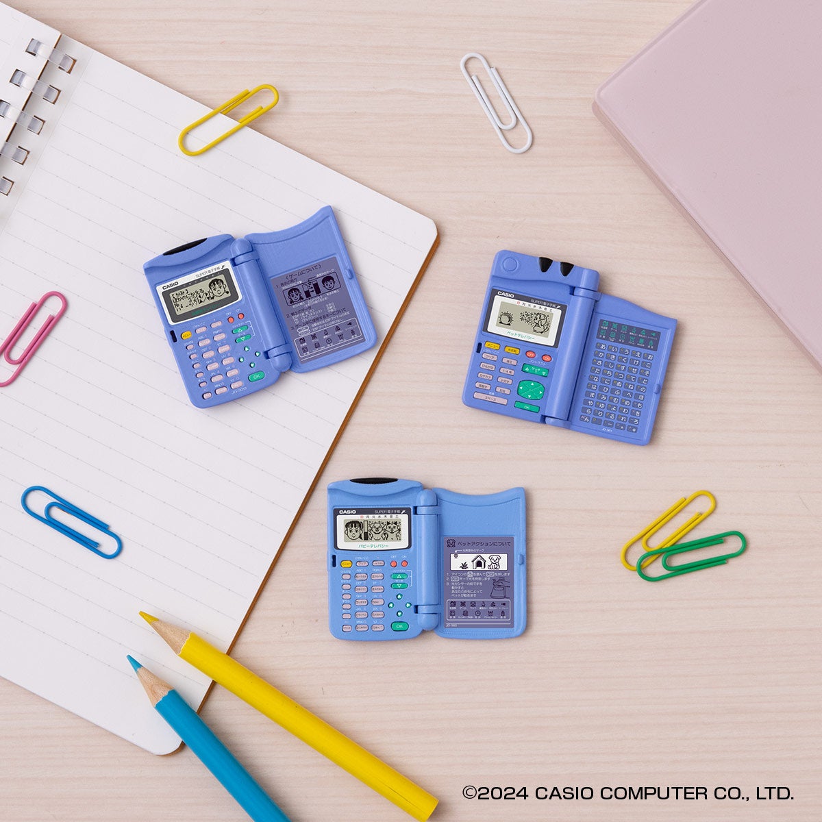 90年代生まれ女子に大ヒット！CASIOの電子手帳シリーズがギミック付き