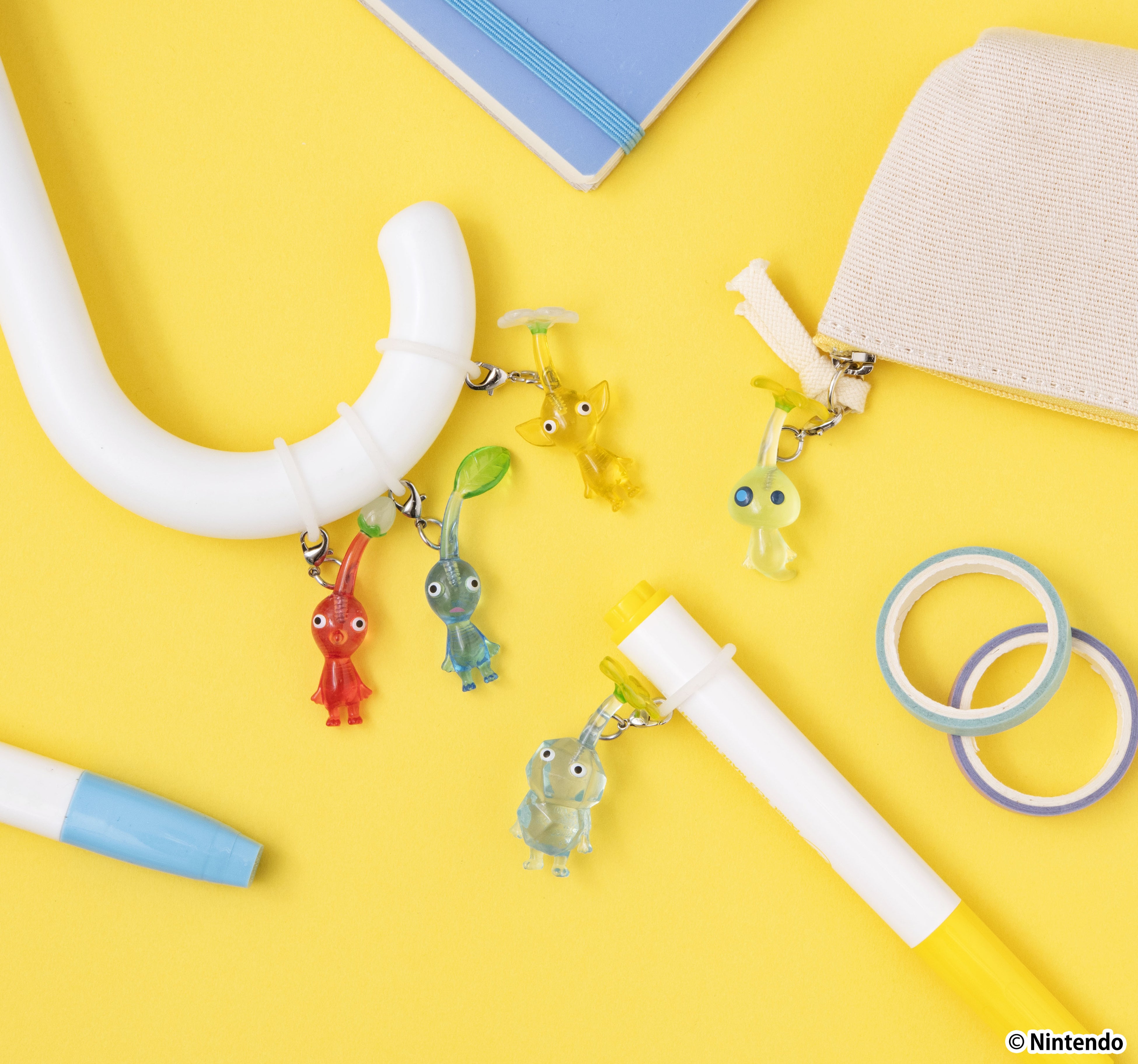 氷ピクミン・ヒカリピクミン登場！「ピクミン」が⾃分の持ち物に付け