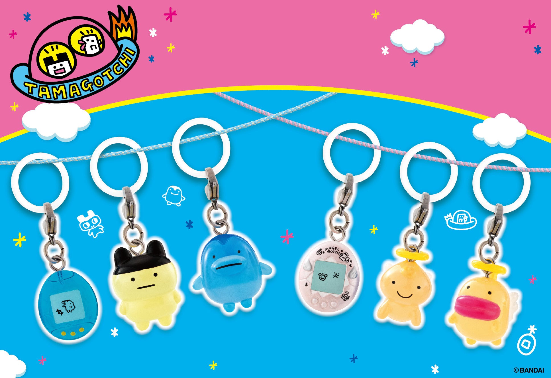 懐かしの「てんしっちのたまごっち」もラインアップ！ぷっくり立体感が