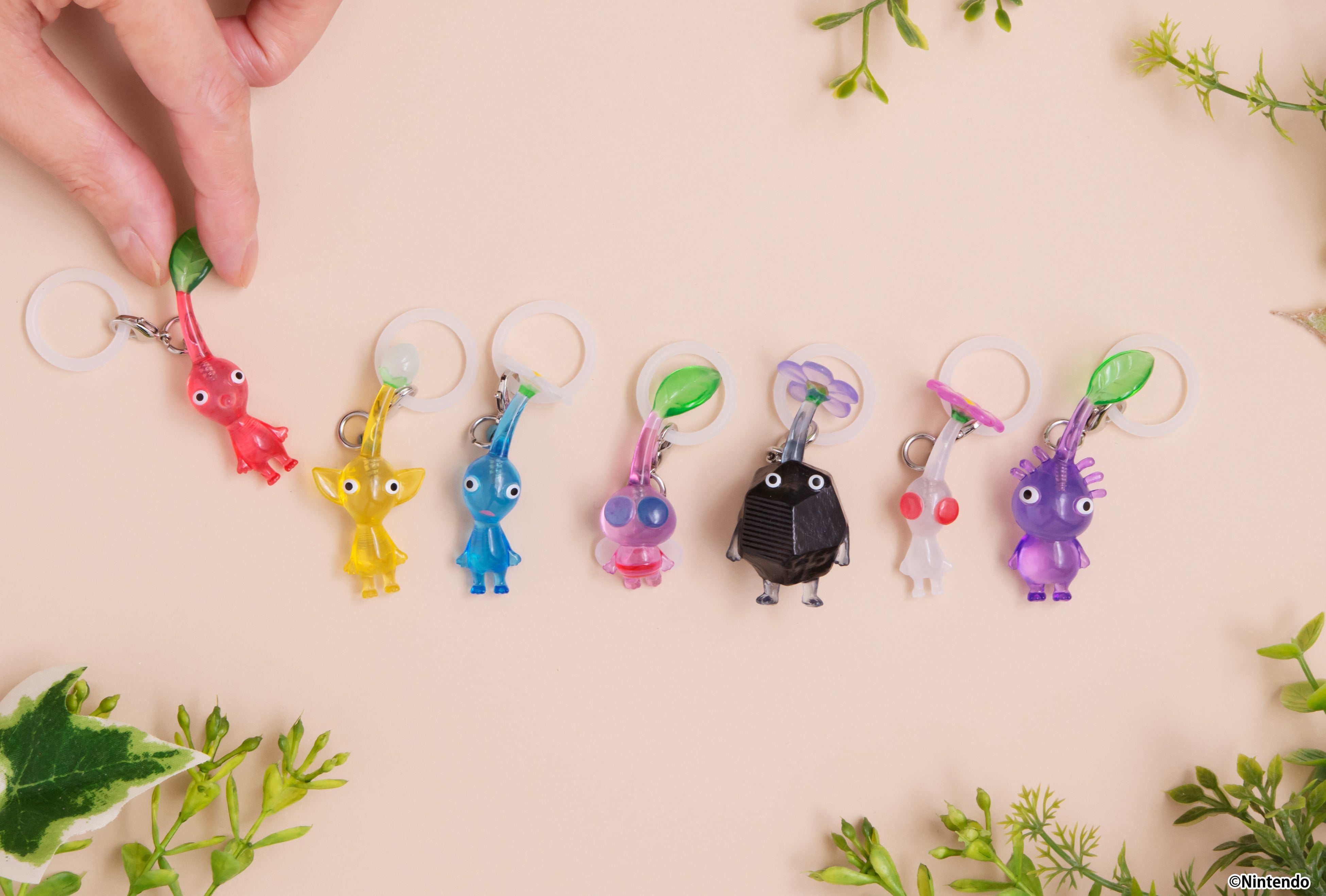 ピクミン」が約4cmのマスコットになってガシャポン®に登場！／カニカン