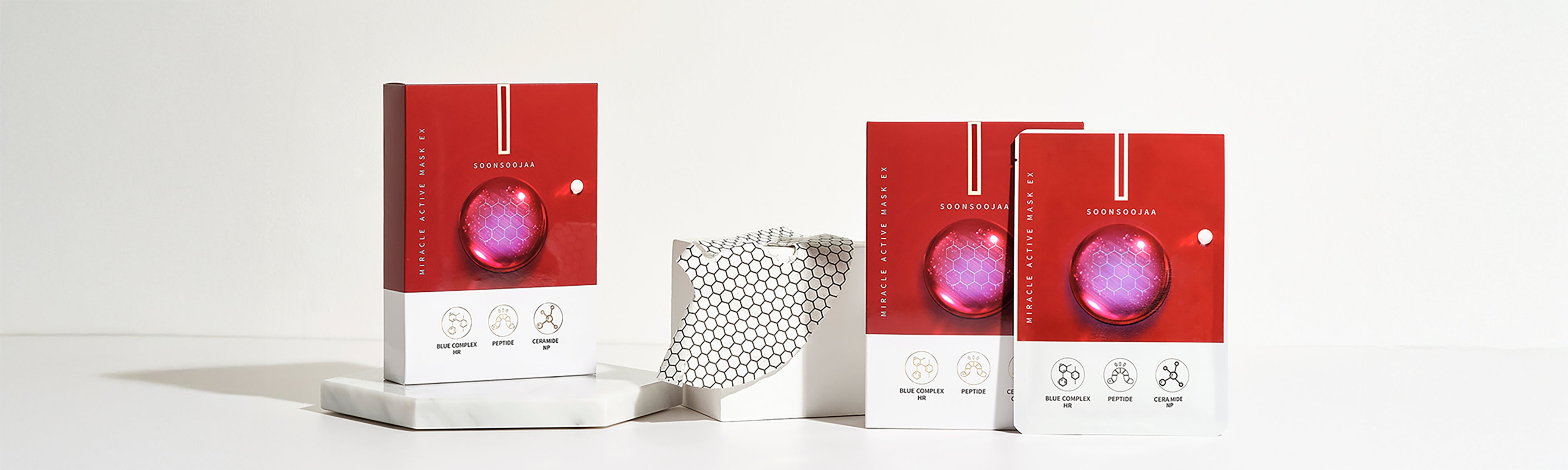 韓国コスメ『Soonsoojaa フェイスマスク ミミズペプチド ミラクル