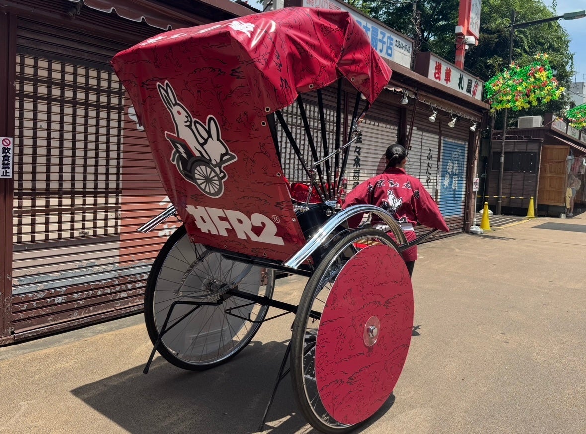 浅草を拠点とする観光人力車「東京力車」がストリートブランド「#FR2