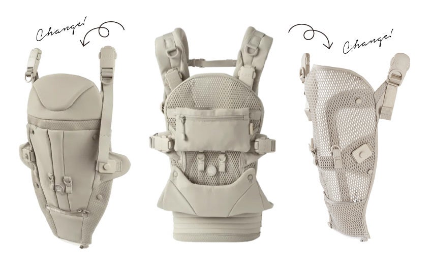 暑すぎて抱っこがツライ！」を解決。“メッシュ×保冷”で快適さと安心感