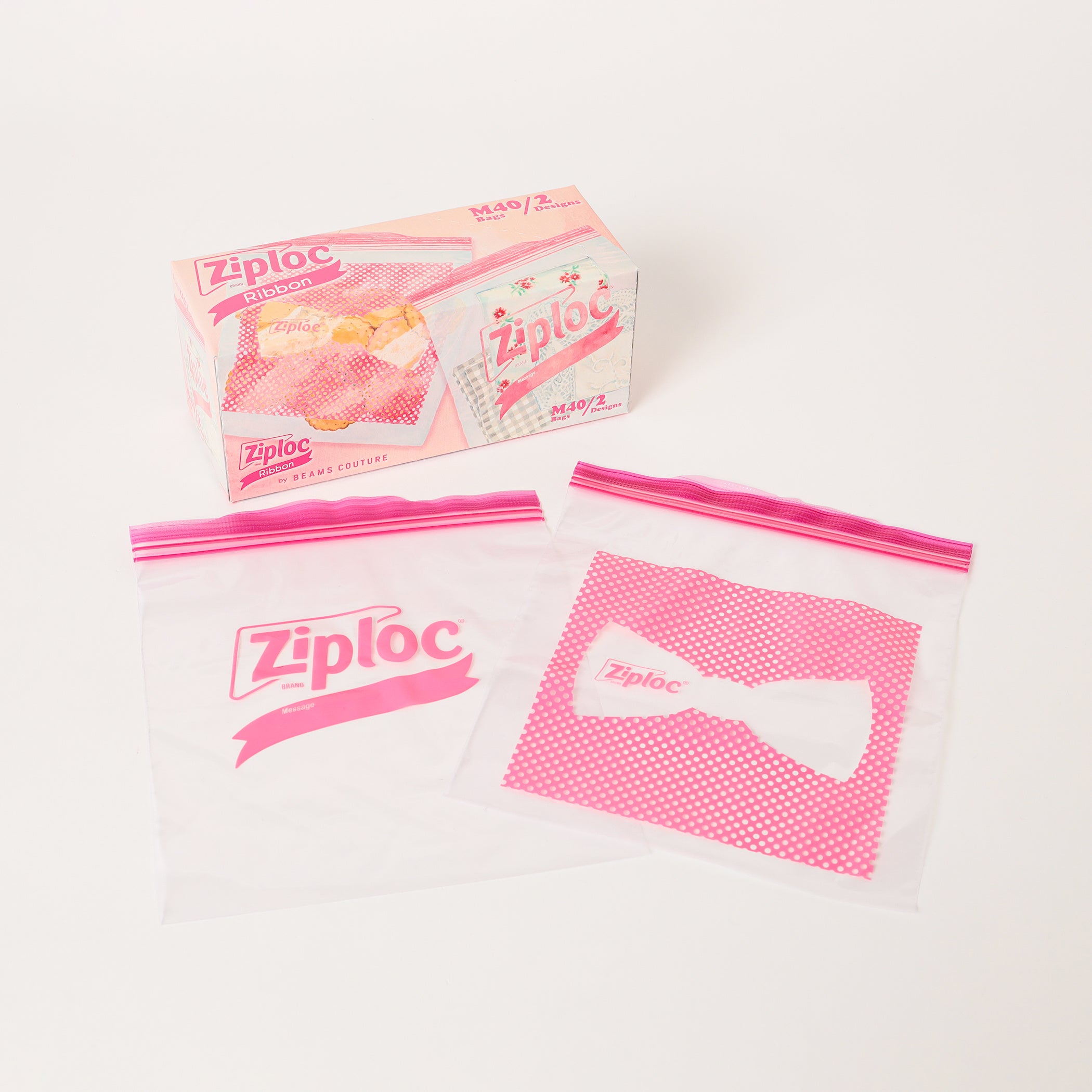 BEAMS COUTURE〉がデザイン監修したZiploc® の新商品『Ziploc®デザイン