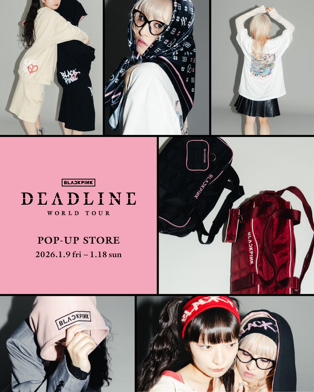 2026年1月9日（金）より『BLACKPINK WORLD TOUR ＜DEADLINE＞ IN JAPAN