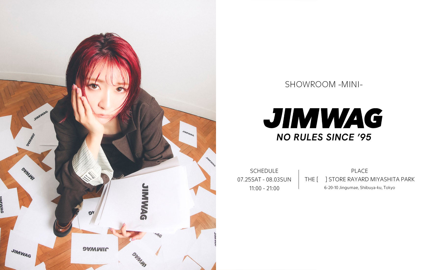 平成フラミンゴ“NICO”プロデュースブランド「JIMWAG」大好評の期間限定