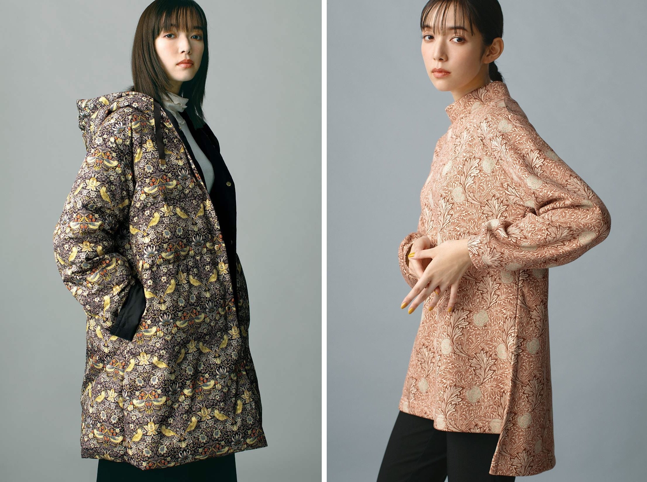 モリスギャラリーとの新作コラボアイテム「いちご泥棒」柄の