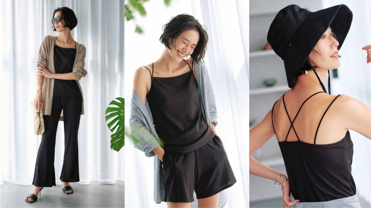 福田麻琴コラボ“まるで服みたいな水着”シリーズに「洋服ライクなスイム