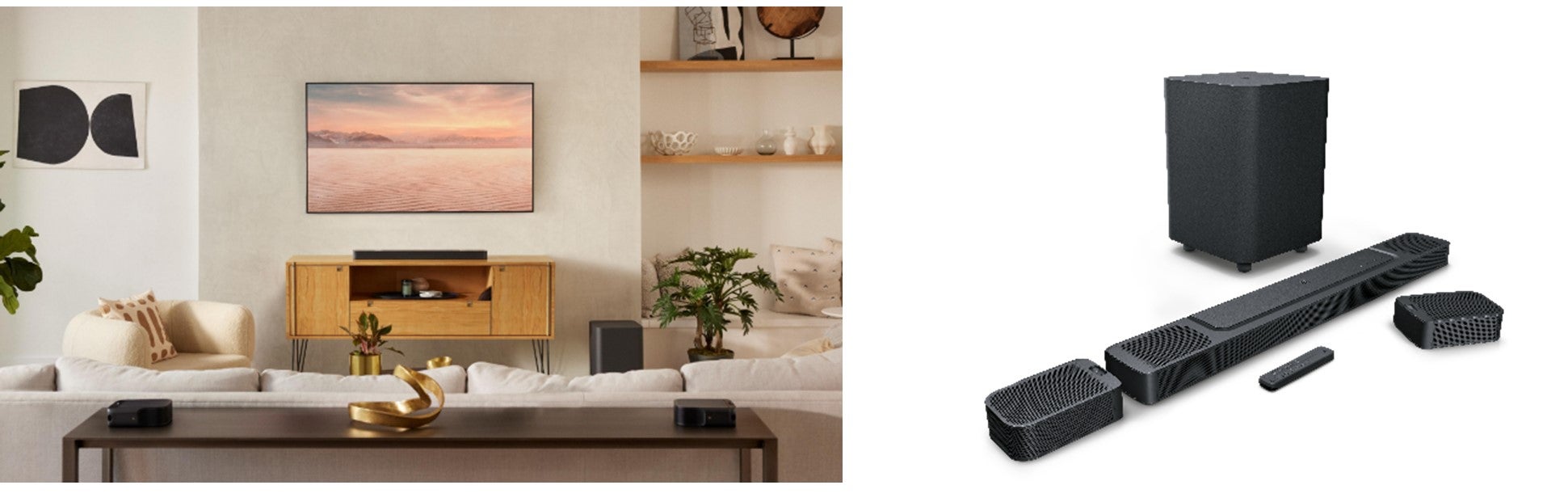 瞬時にリビングを最高峰の立体音響空間にする7.1.4ch完全ワイヤレス