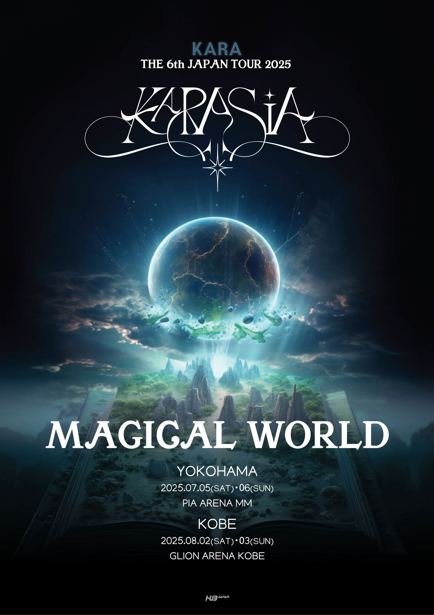 KARA THE 6th JAPAN TOUR 2025「KARASIA：MAGICAL WORLD」 開催決定