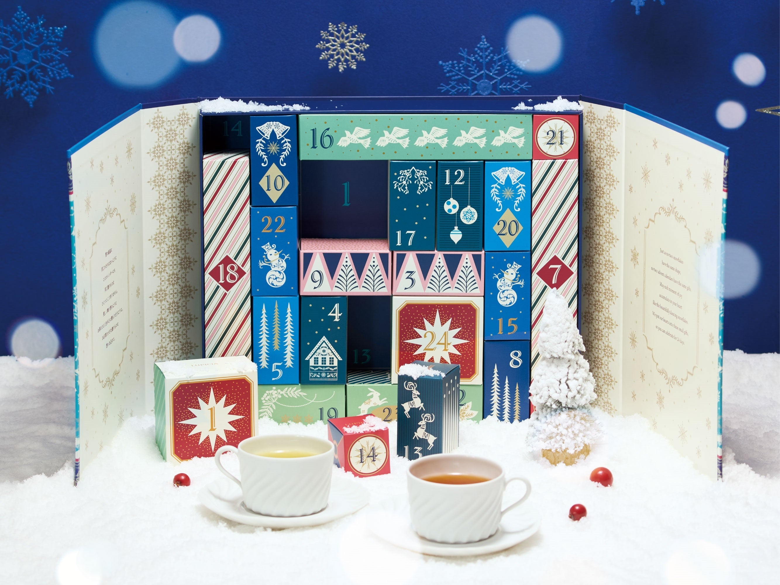 ホワイトクリスマス」をテーマに贈るルピシアのクリスマス限定商品