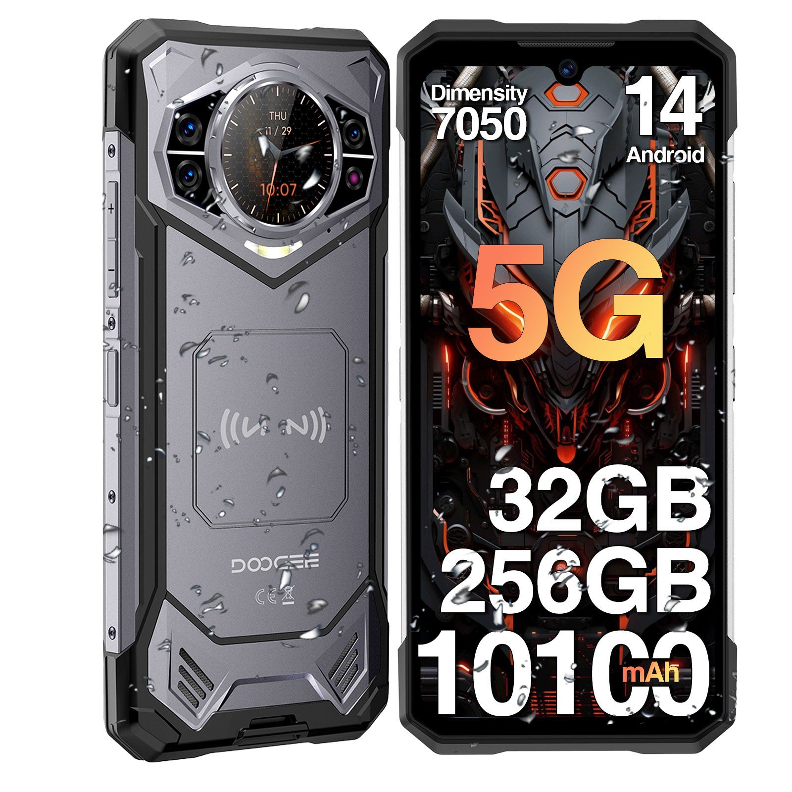 DOOGEE S200：5G対応、Rugged Phone（頑丈なスマホ） 日本発売開始