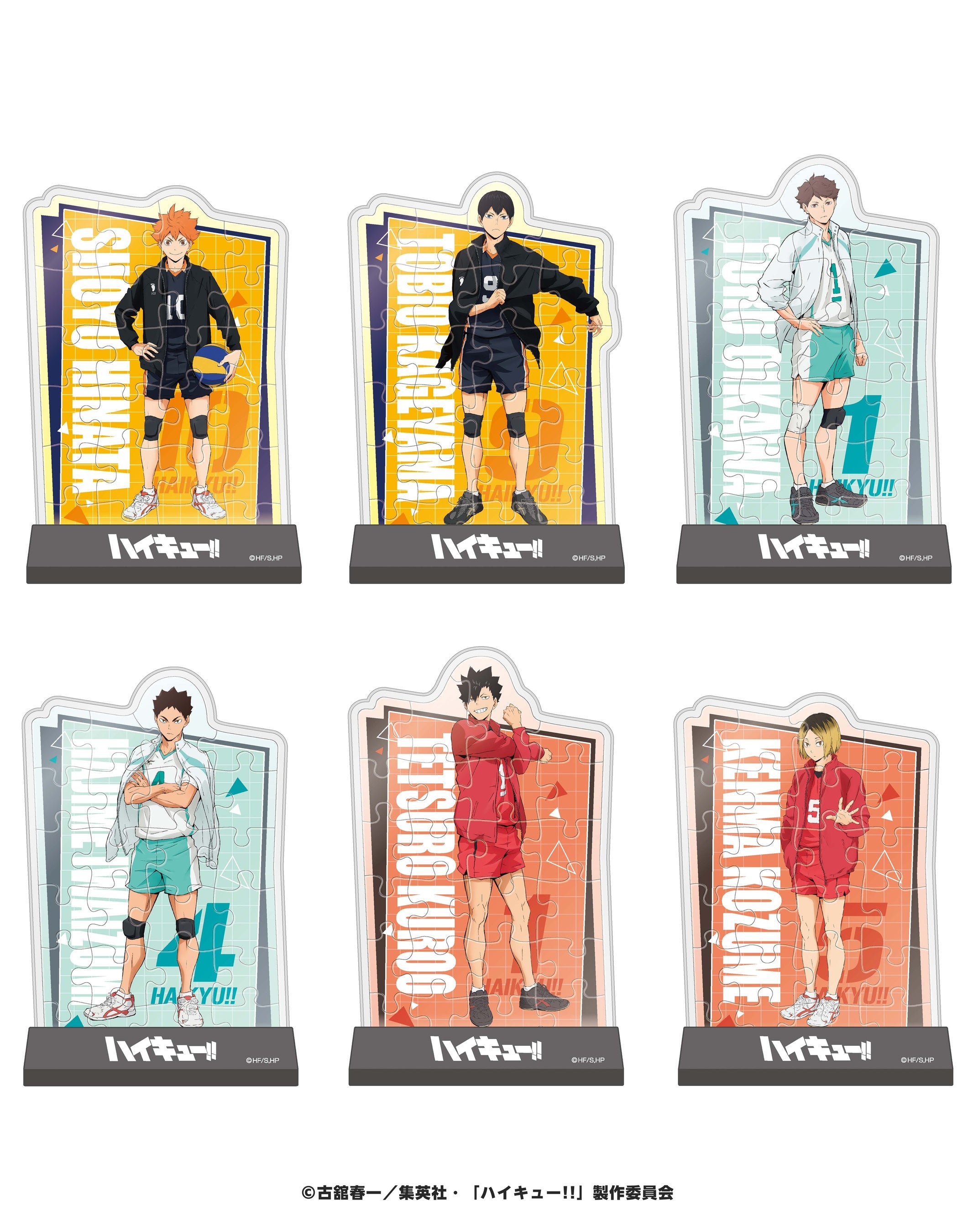 エンスカイ ジグソーパズル40周年】 アニメ「ハイキュー!!」 カブセル