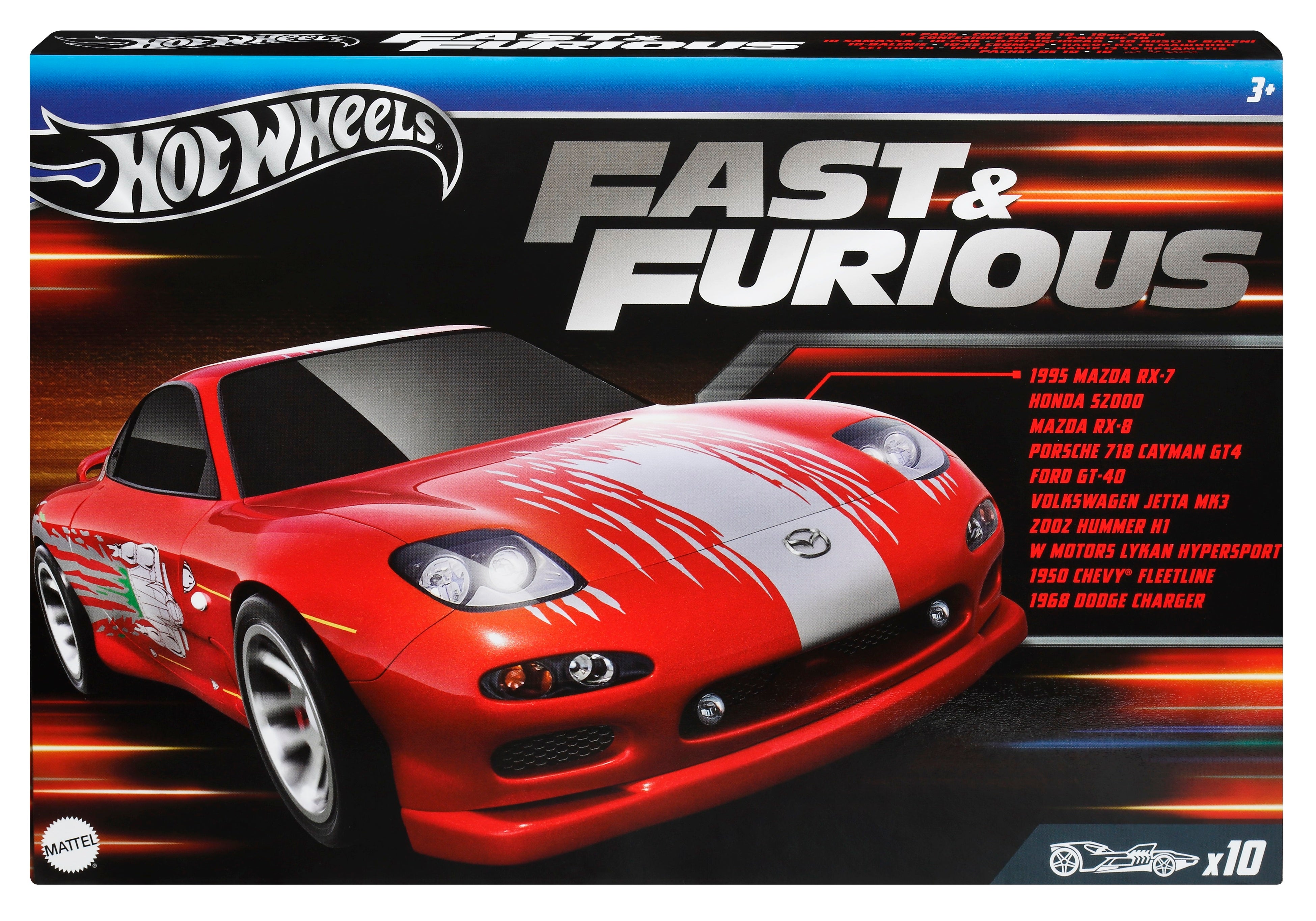 世界No.1のミニカーブランドHot Wheelsより『ワイルド・スピード