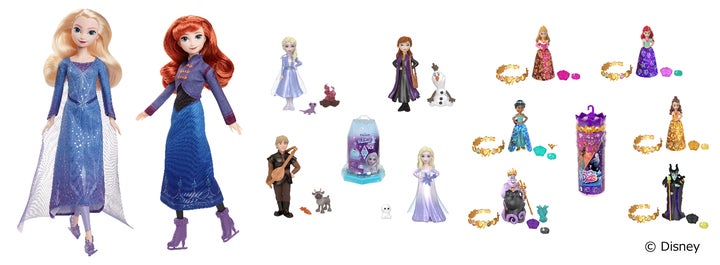 アナと雪の女王」シリーズから初登場！膝が曲がり、ポーズをとって