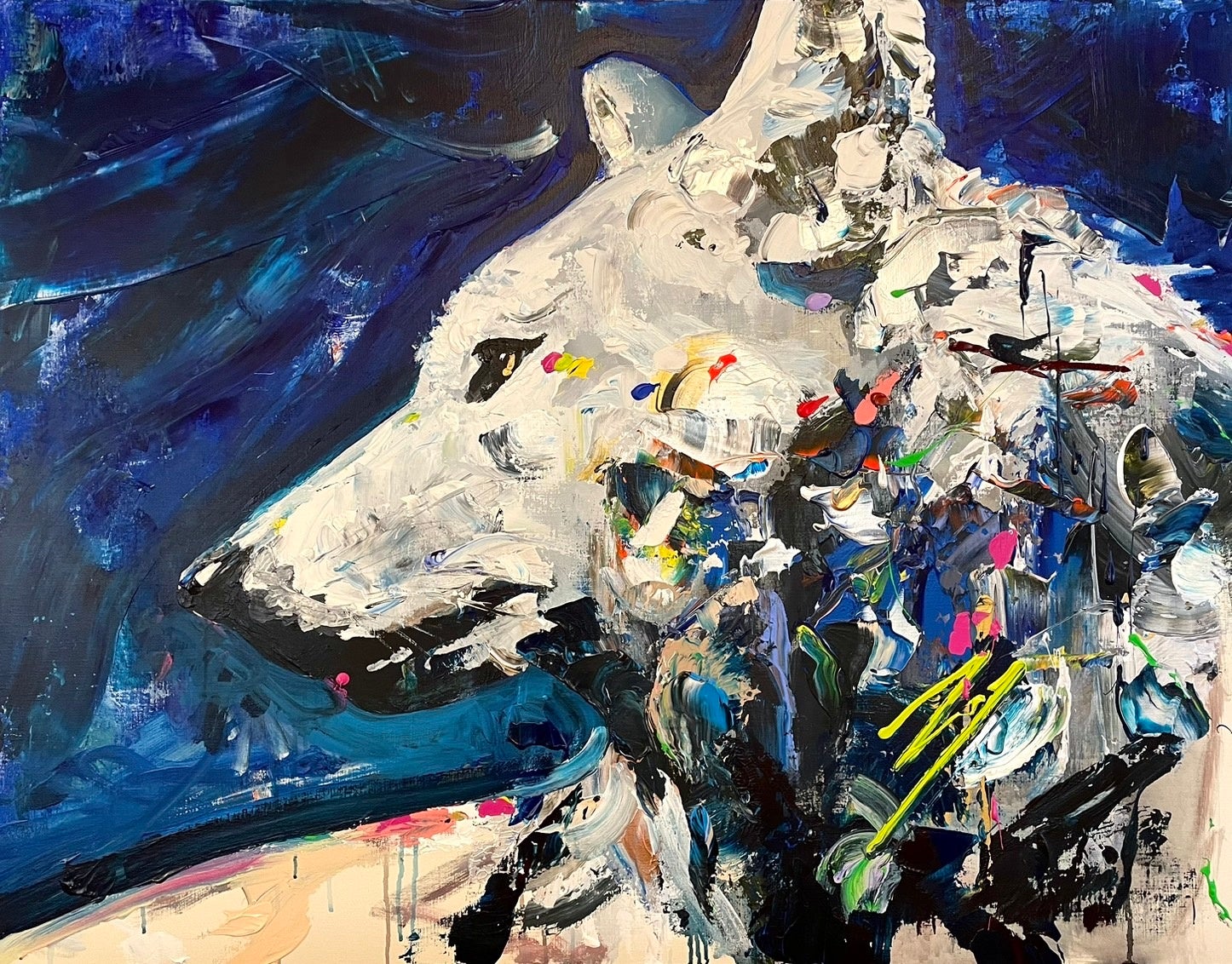 アーティストMIRAIが表参道ヒルズ同潤館Galerie412で個展