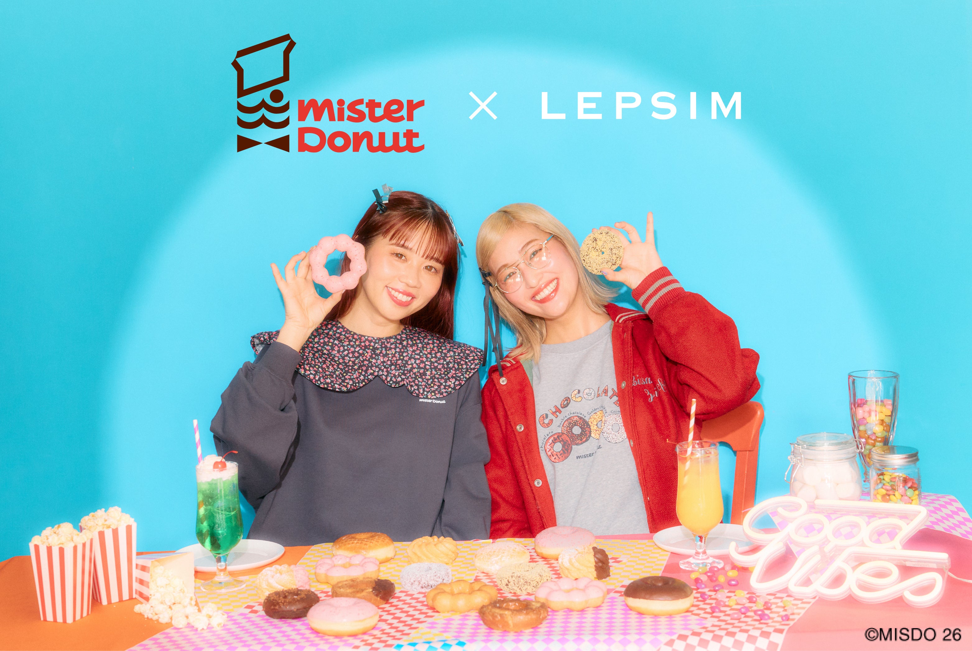 LEPSIMが大好評いただいた国民的ドーナツ店「ミスタードーナツ」との