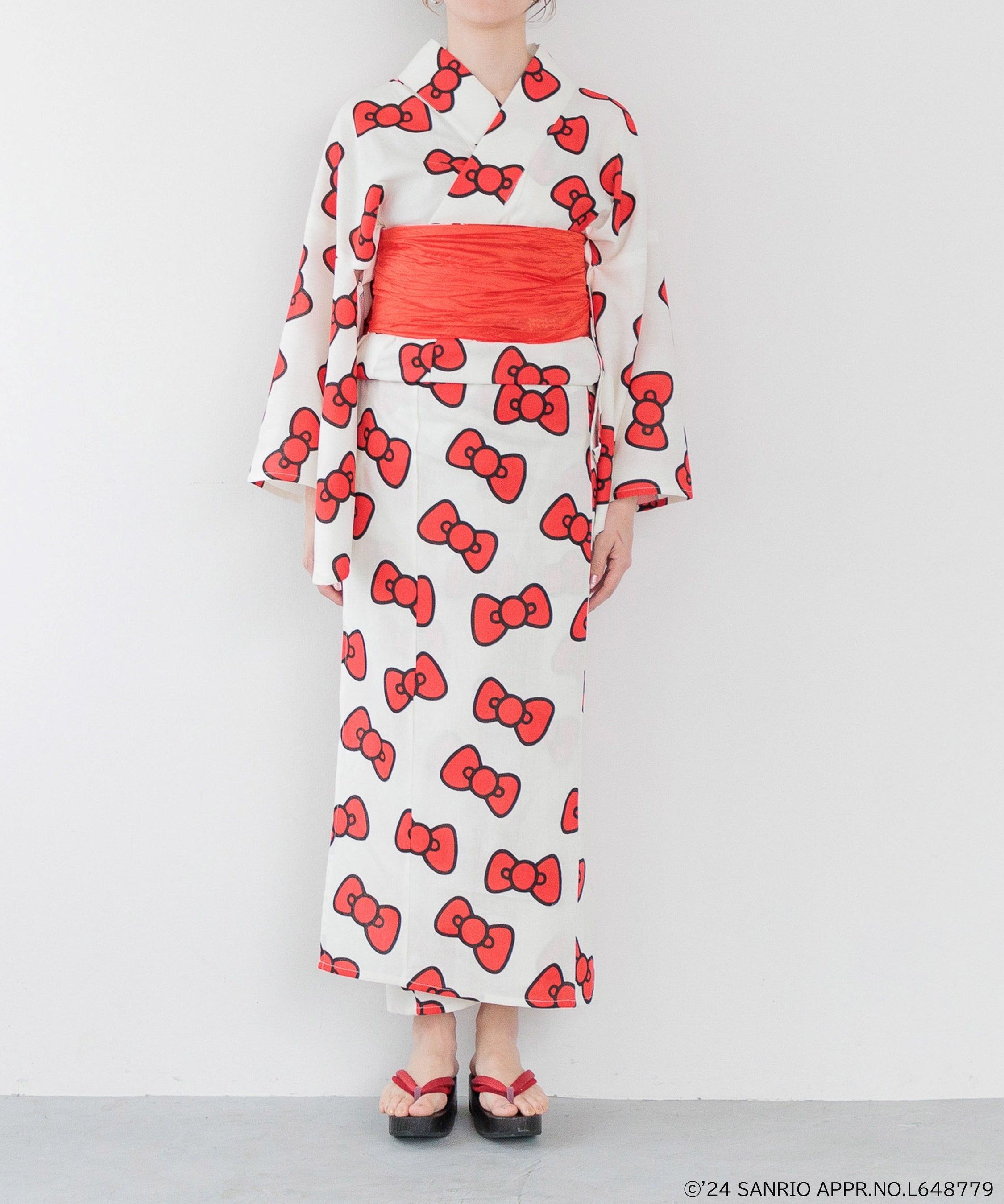 希少 レア】1999年製 ハローキティ ちりめん浴衣 希少 レア】1999年製