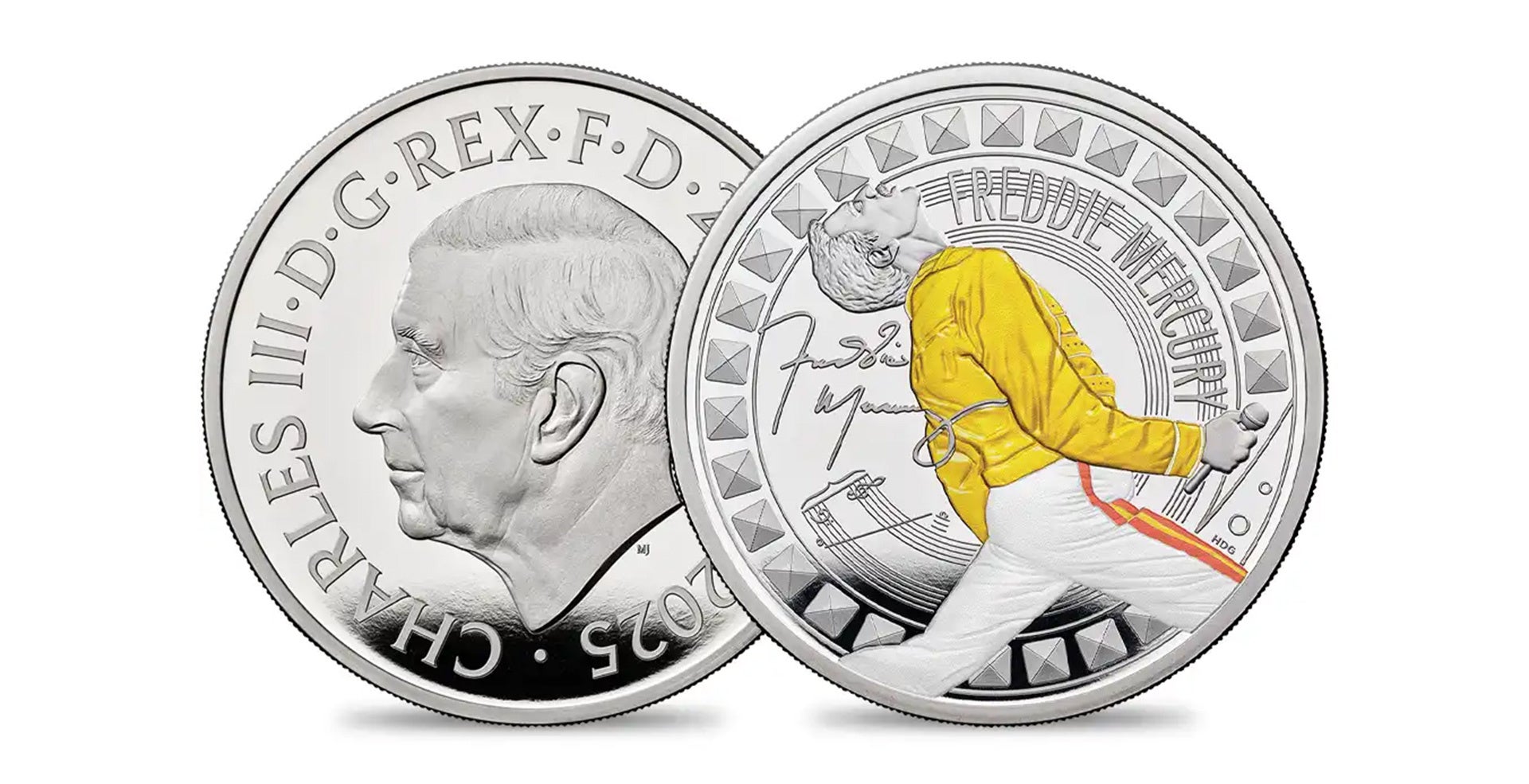 ミュージックレジェンド再登場！フレディ・マーキュリーコイン発行