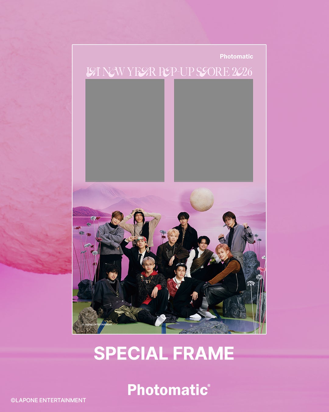 SHIBUYA109で開催される『INI NEW YEAR POP-UP STORE 2026』に