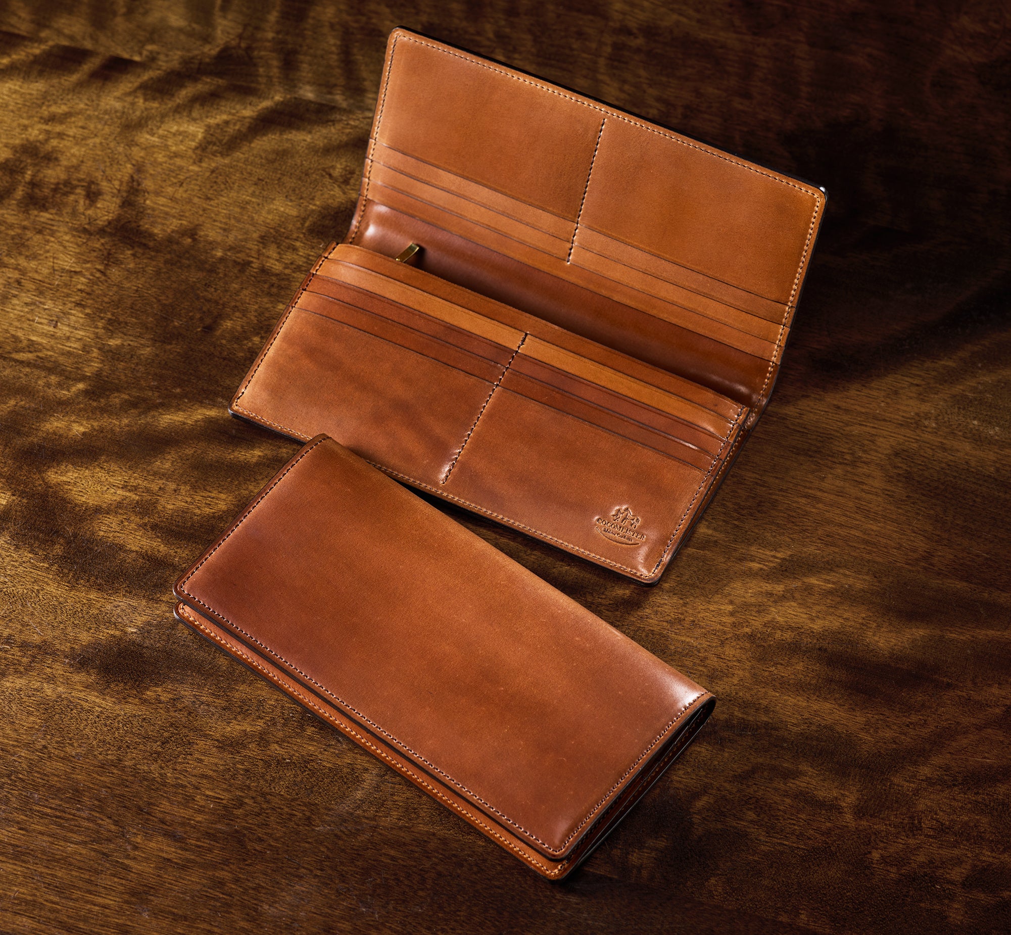 ココマイスター】シェルコードバンの2つ折り財布と長財布に新色登場