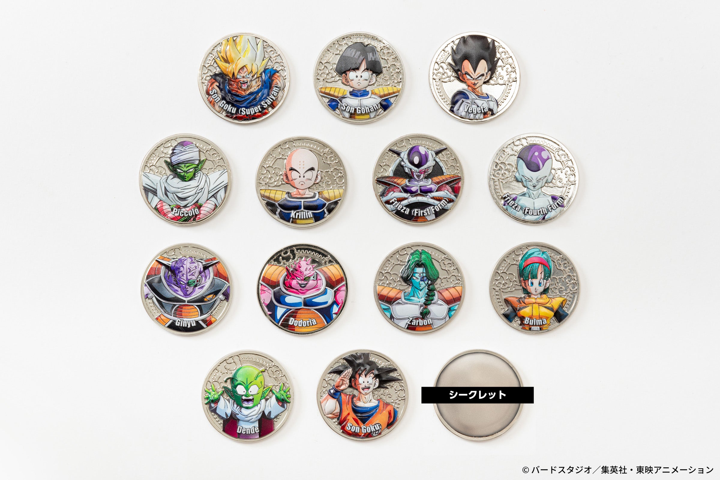 ドラゴンボールZ」のキャラクターたちをこだわりのレリーフで表現した