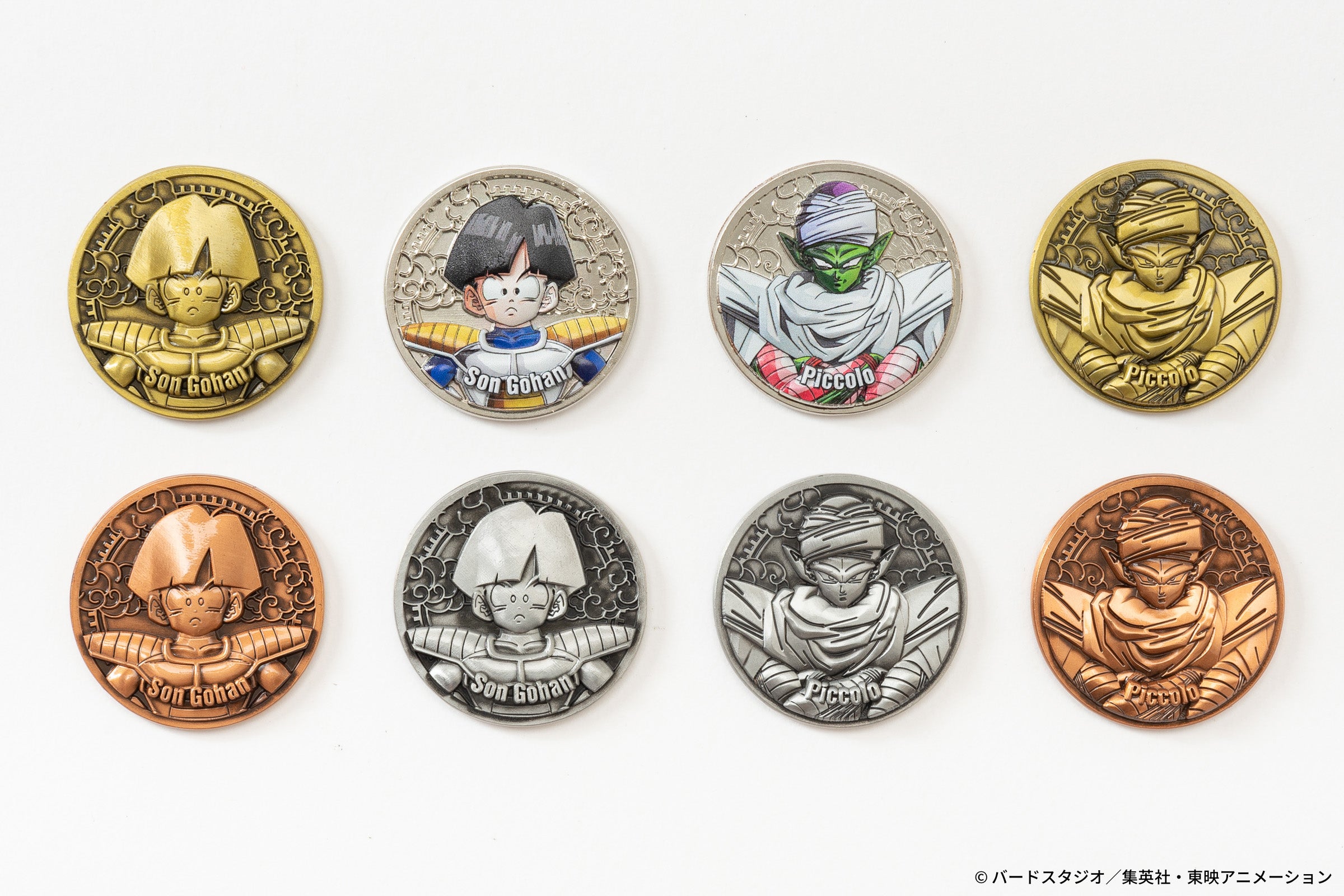 ドラゴンボールZ」のキャラクターたちをこだわりのレリーフで表現した