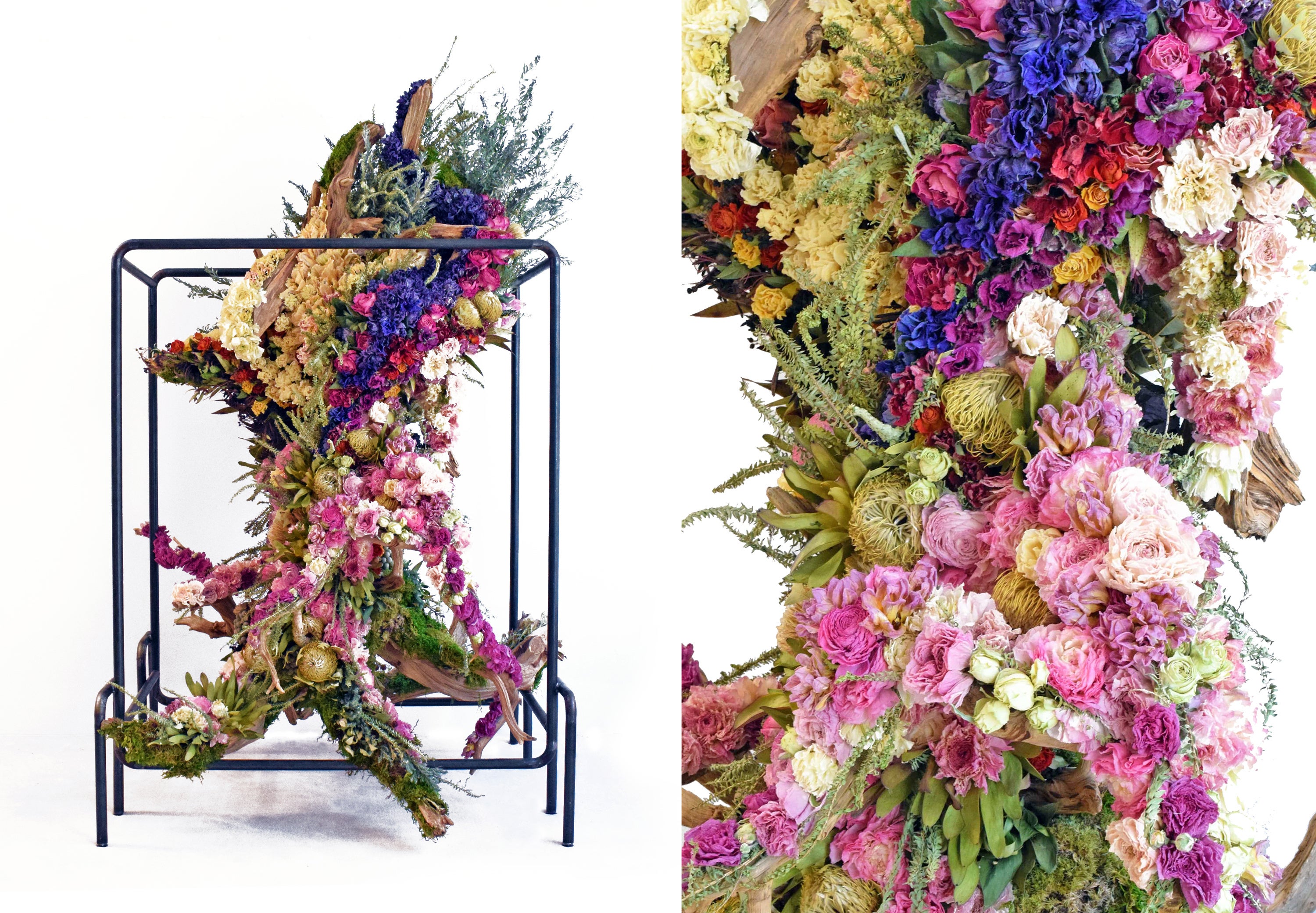 渋谷ヒカリエで開催！ドライフラワーとは思えない程鮮やかな色彩を持つ