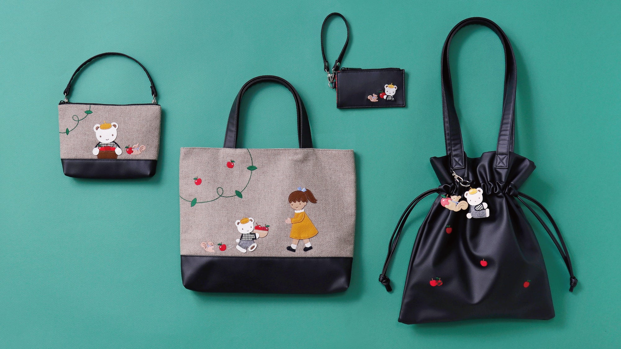 ファミリアの新作スタイルに合わせて特別企画アイテムを展開する「秋の