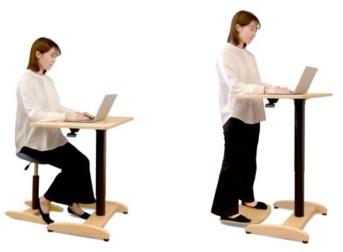 腰痛対策椅子と昇降デスク」を美濃市へ寄贈 | バランスラボ株式会社の
