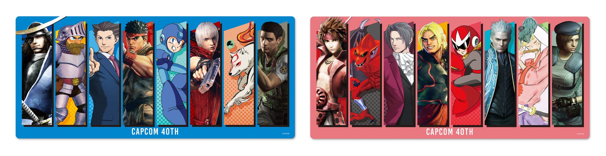カプコンの歴史を彩った名作タイトルが大集合！ カプコン40周年を記念