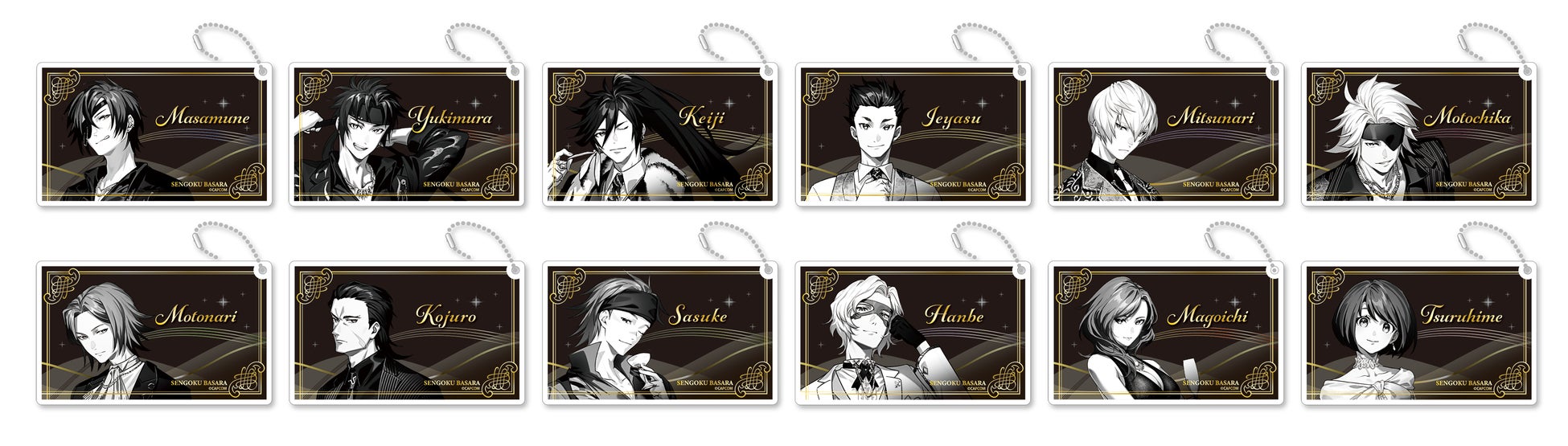 戦国BASARA」シリーズの武将たちが「カプくじオンライン」でLet's