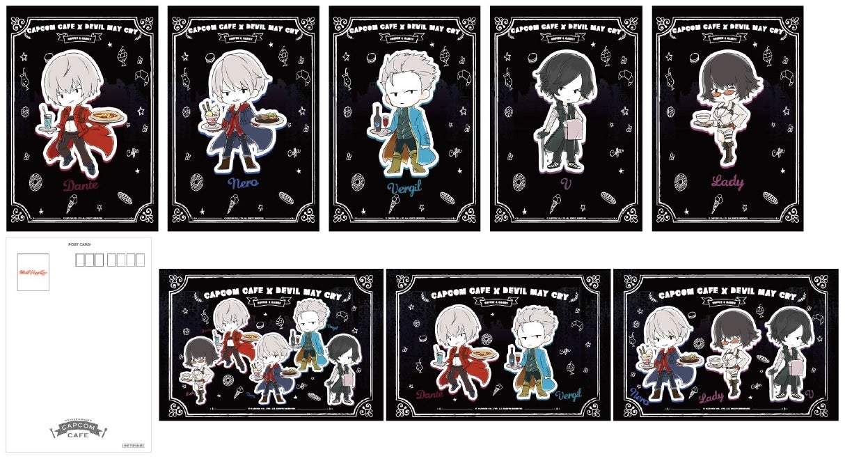 カプコンカフェ 池袋店＆梅田店 「デビル メイ クライ」シリーズとの