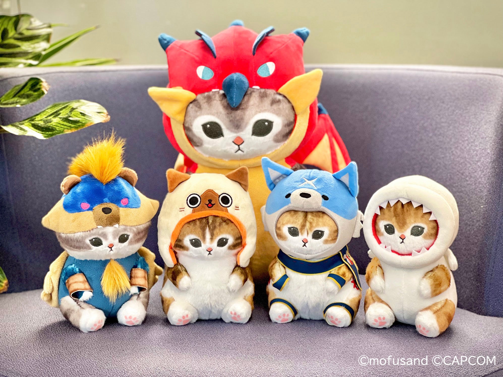 可愛さG級！ 『モンスターハンター』×『mofusand』コラボぬいぐるみが