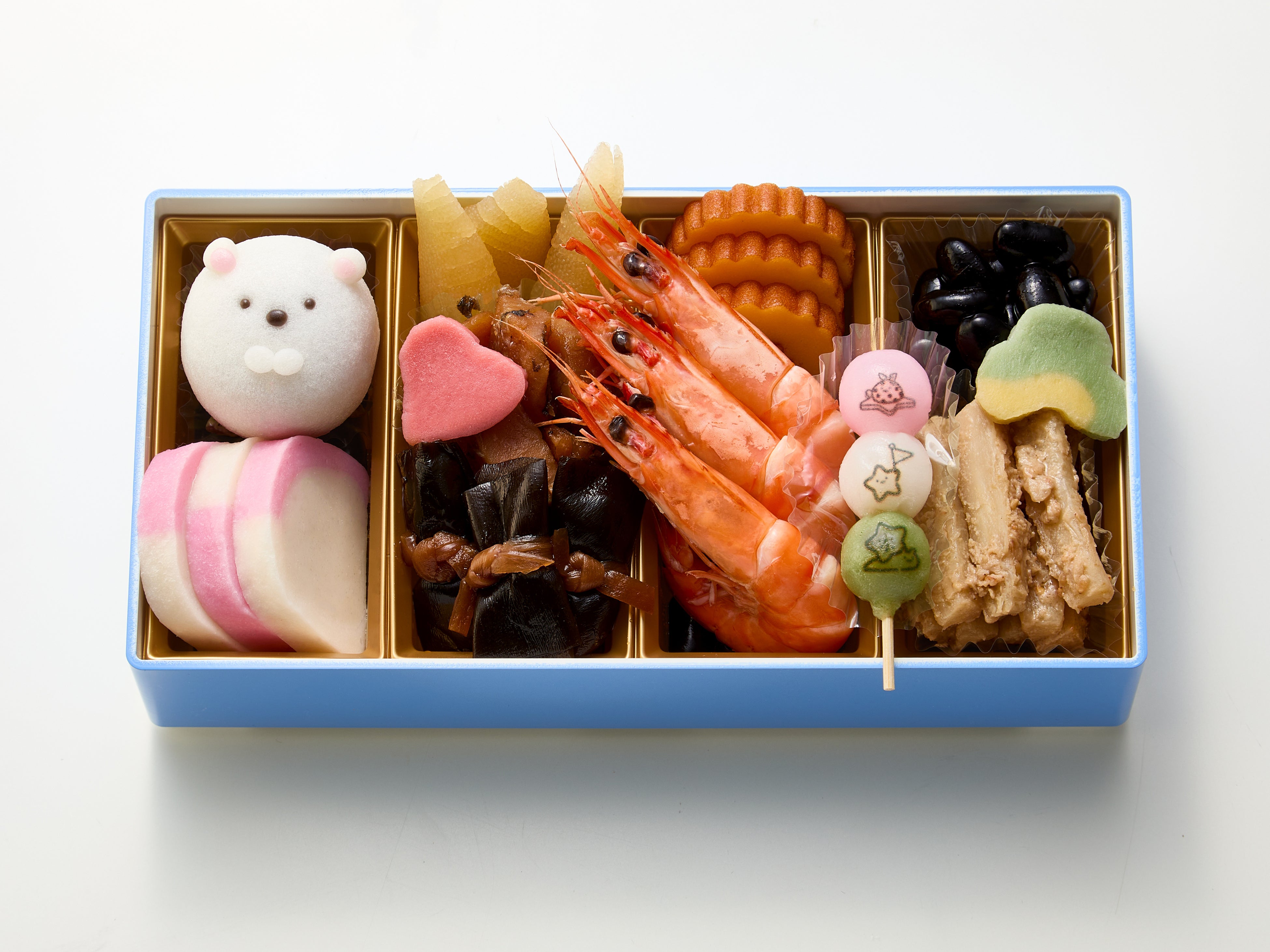 すみっコぐらし」のキャラクターおせちがベルメゾンネットで発売